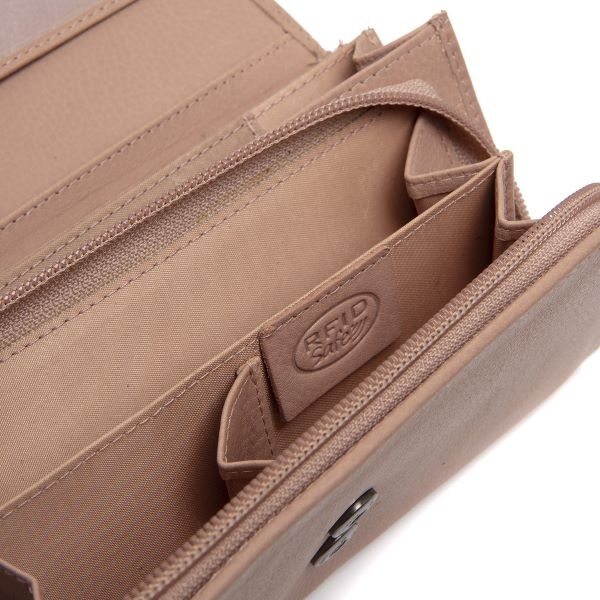 Chesterfield Leren Portemonnee Rose Valetta