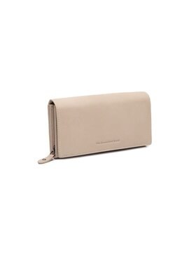 Chesterfield Leren Portemonnee Beige Valetta