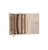 Chesterfield Leren Portemonnee Beige Valetta