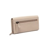 Chesterfield Leren Portemonnee Beige Valetta