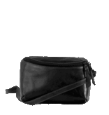 Saccoo Leren Schoudertas Grazie Black