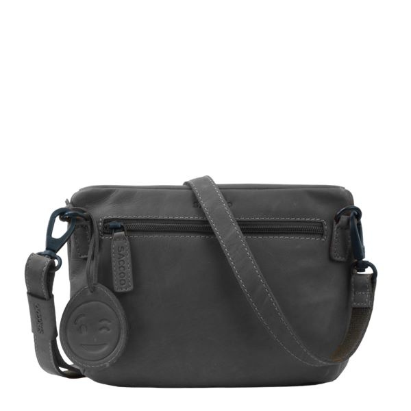 Saccoo Leren Schoudertas Grazie Black