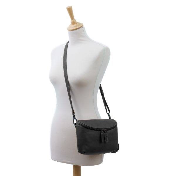 Saccoo Leren Schoudertas Grazie Black