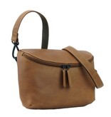 Saccoo Leren Schoudertas Grazie Cognac