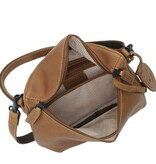 Saccoo Leren Schoudertas Grazie Cognac