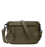 Saccoo Leren Schoudertas Grazie Military