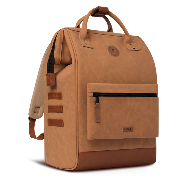Cabaia Adventurer Rugzak L Moskou Camel Vegan Nubuck