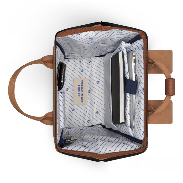 Cabaia Adventurer Rugzak L Moskou Camel Vegan Nubuck