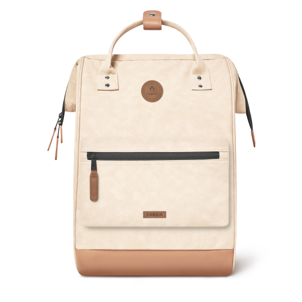 Cabaia Adventurer Rugzak L Andenne Beige Vegan Nubuck