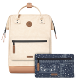 Cabaia Adventurer Rugzak L Andenne Beige Vegan Nubuck