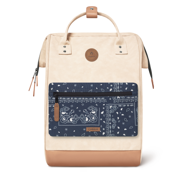 Cabaia Adventurer Rugzak L Andenne Beige Vegan Nubuck