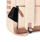 Cabaia Adventurer Rugzak L Andenne Beige Vegan Nubuck