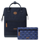 Cabaia Adventurer Rugzak L Zurich Blue Vegan Nubuck