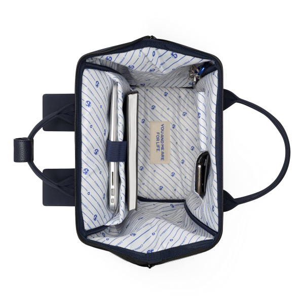 Cabaia Adventurer Rugzak L Zurich Blue Vegan Nubuck