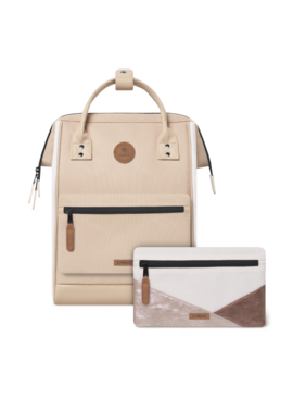 Cabaia Adventurer Rugzak Medium Arcachon Creme