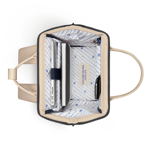 Cabaia Adventurer Rugzak Medium Arcachon Creme