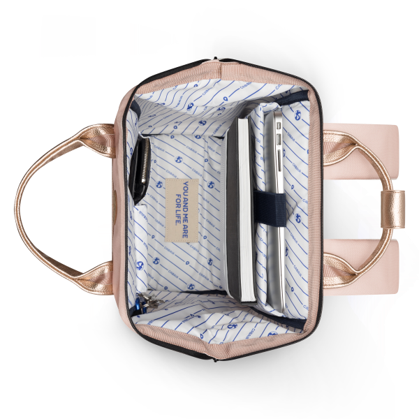 Cabaia  Adventurer Rugzak Medium Queretaro Light Pink