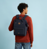 Cabaia Adventurer Rugzak MediumZurich Blue Vegan Nubuck