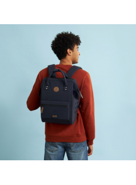 Cabaia Adventurer Rugzak Medium Zurich Blue Vegan Nubuck