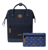 Cabaia Adventurer Rugzak MediumZurich Blue Vegan Nubuck