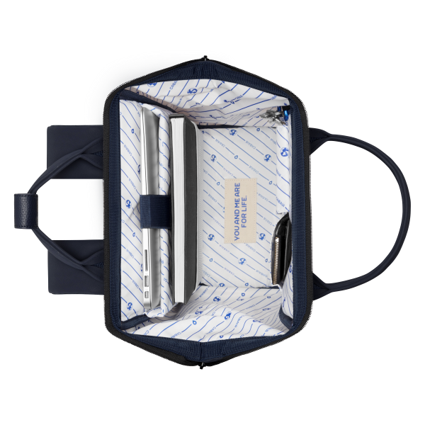 Cabaia Adventurer Rugzak MediumZurich Blue Vegan Nubuck