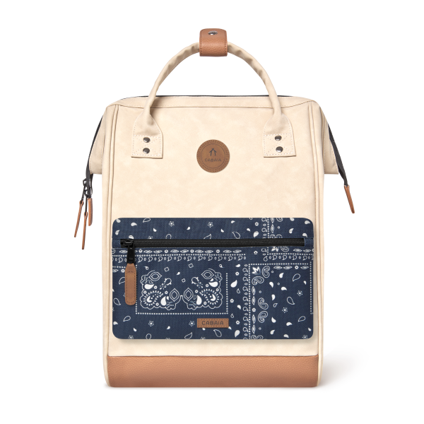 Cabaia Adventurer Rugzak Medium Andenne Beige Vegan Nubuck