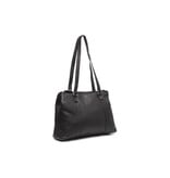 Chesterfield Leren Schoudertas Black Marvos