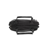 Chesterfield Leren Schoudertas Black Marvos