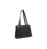 Chesterfield Leren Schoudertas Black Marvos
