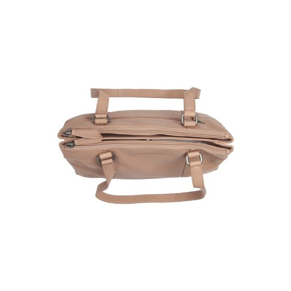 Chesterfield Leren Schoudertas Vintage Rose Marvos