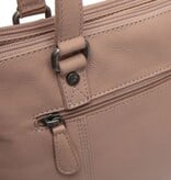 Chesterfield Leren Schoudertas Vintage Rose Marvos