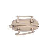 Chesterfield Leren Schoudertas Beige Marvos