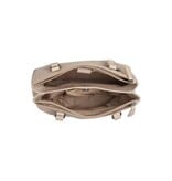 Chesterfield Leren Schoudertas Beige Marvos