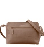 Saccoo Leren Schoudertas  Arica Taupe