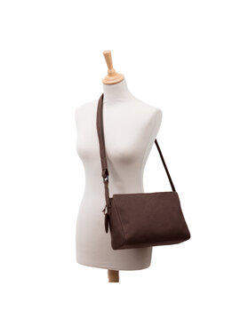 Saccoo Leren Schoudertas  Arica Chestnut