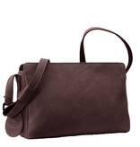 Saccoo Leren Schoudertas  Arica Chestnut