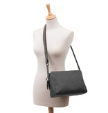 Saccoo Leren Schoudertas  Arica Black