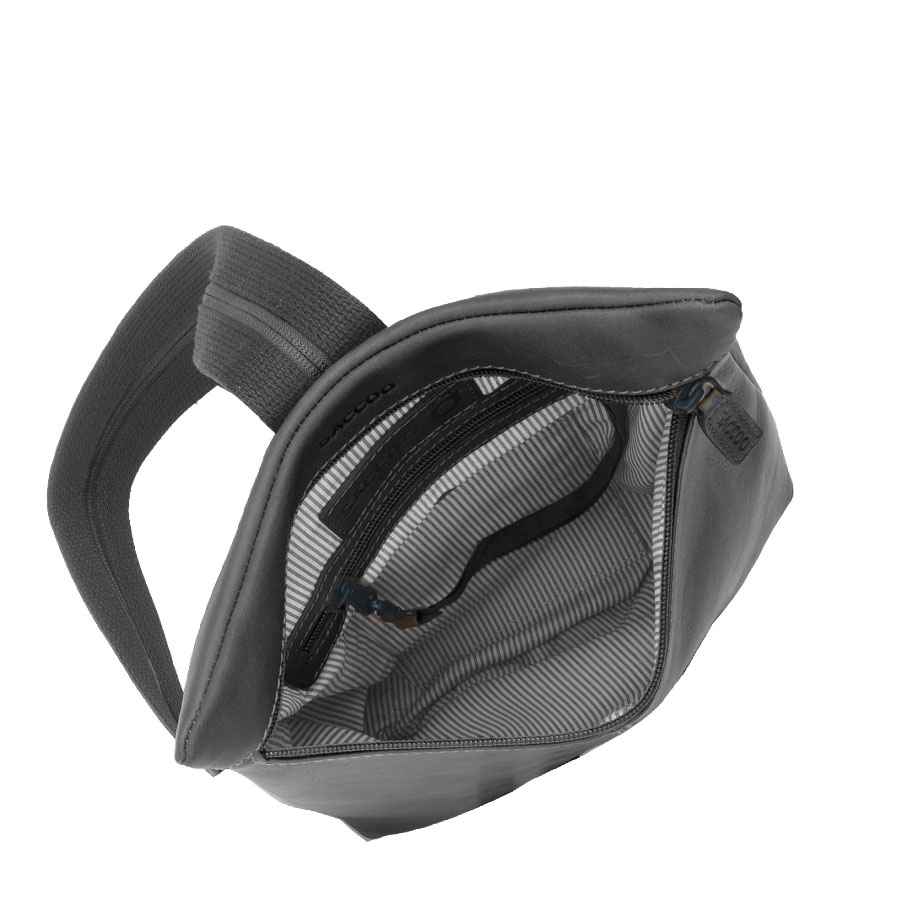 Saccoo Leren rugtas Lisa Black