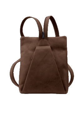 Saccoo Leren rugtas Lisa Chetsnut