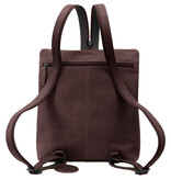 Saccoo Leren rugtas Lisa Chetsnut