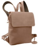 Saccoo Leren rugtas Acis M Taupe