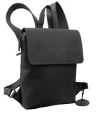 Saccoo Leren rugtas Acis M Black