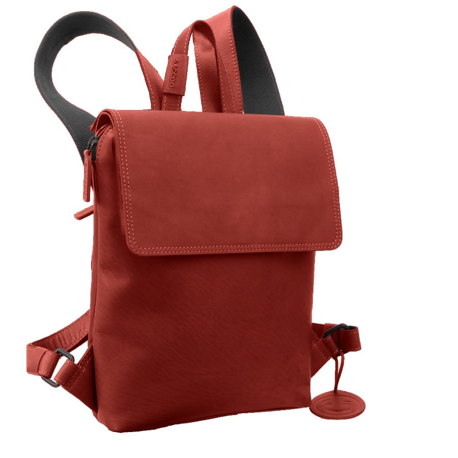 Saccoo Leren rugtas Acis M Red