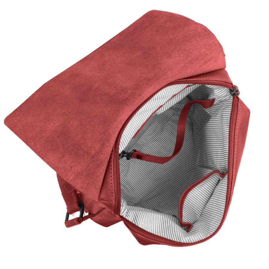 Saccoo Leren rugtas Acis M Red