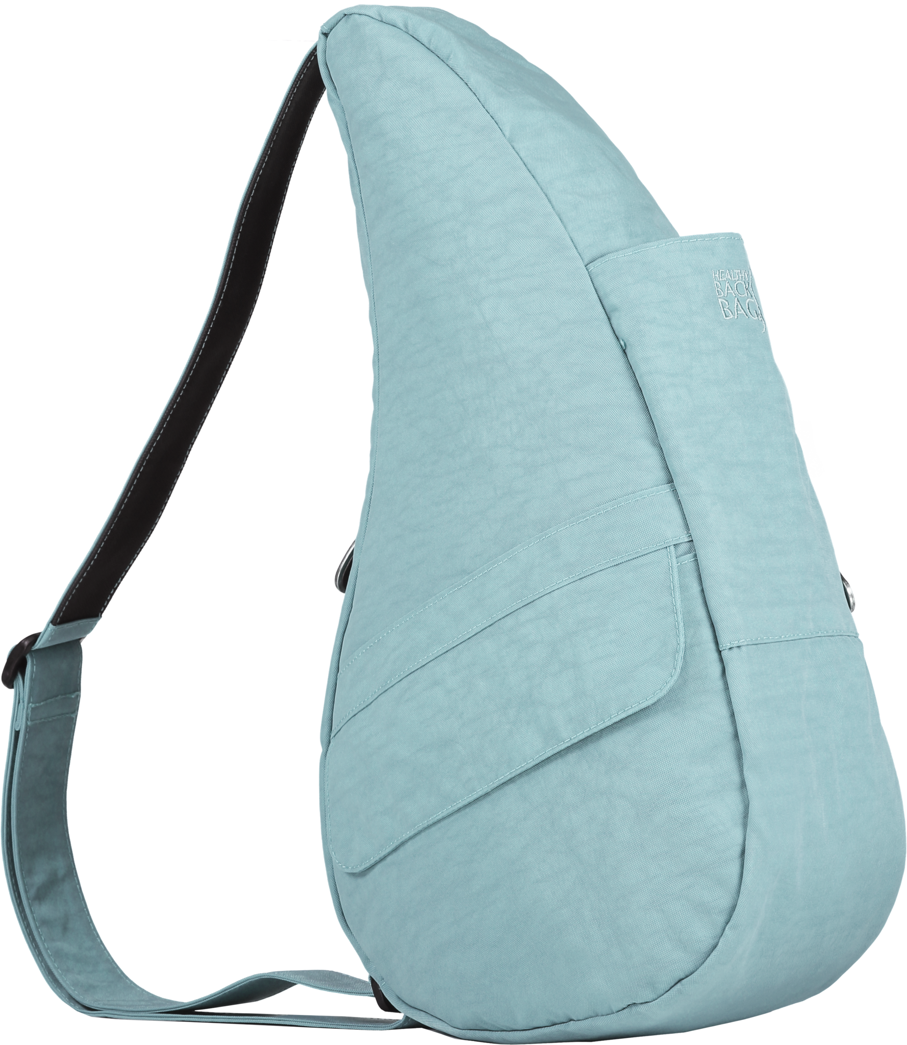 Healthy Back Bag Textured Nylon Aqua 6303-AQ Small