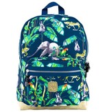 Zebra Pick & Pack Jungle rugtas Blauw Medium
