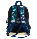Zebra Pick & Pack Jungle rugtas Blauw Medium