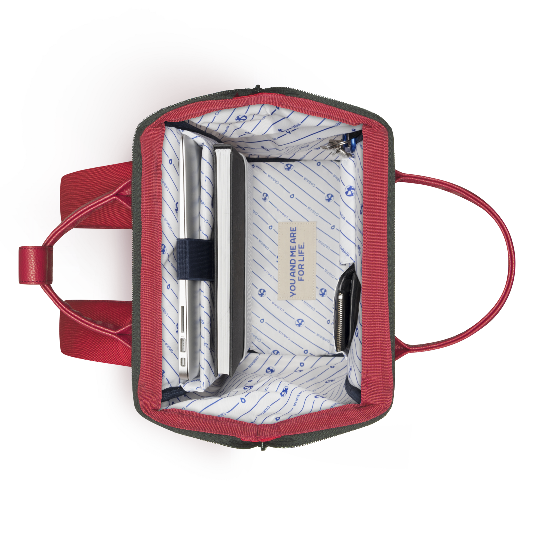 Cabaia  Adventurer Rugzak M Akranes Red