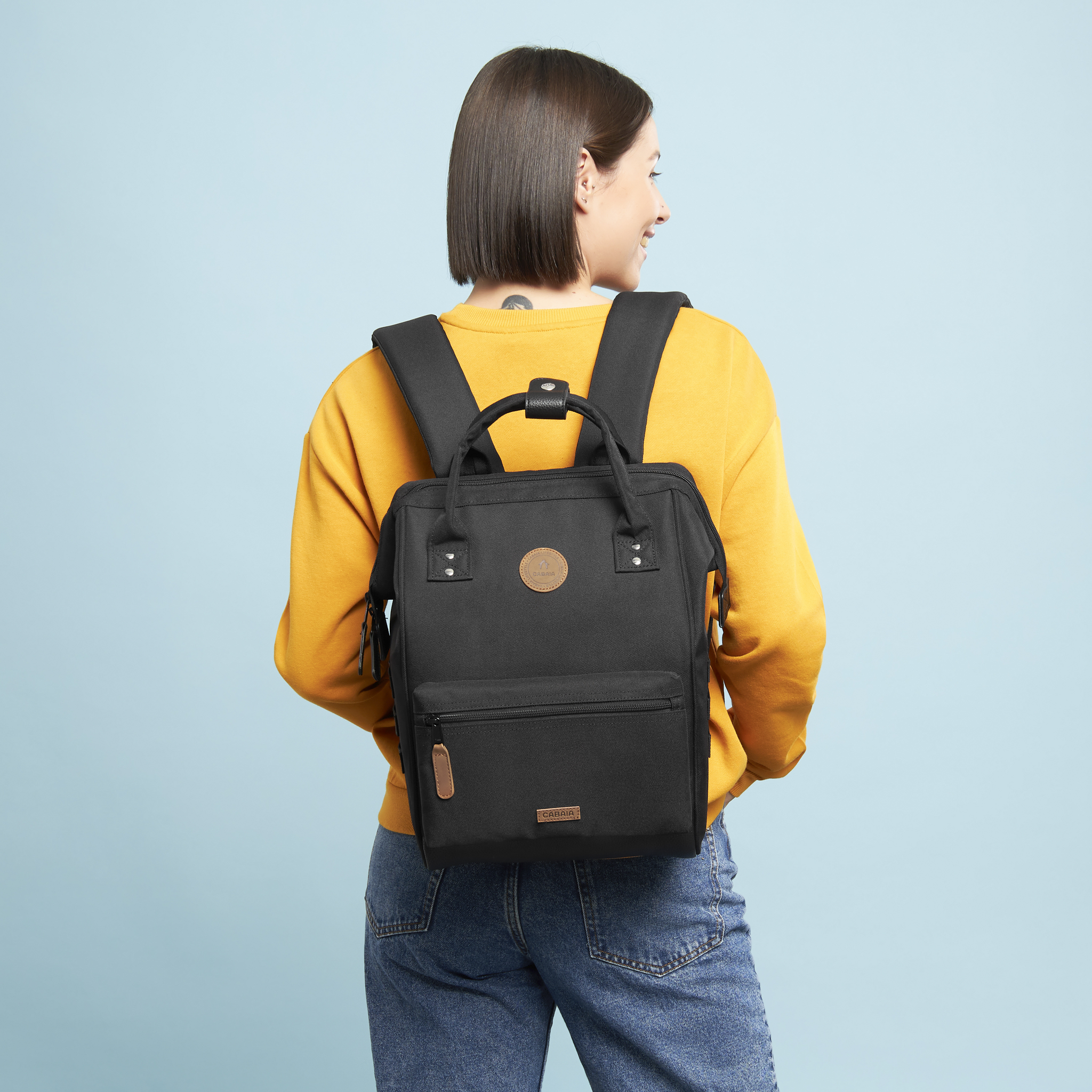 Cabaia Adventurer Rugzak M Berlin Black