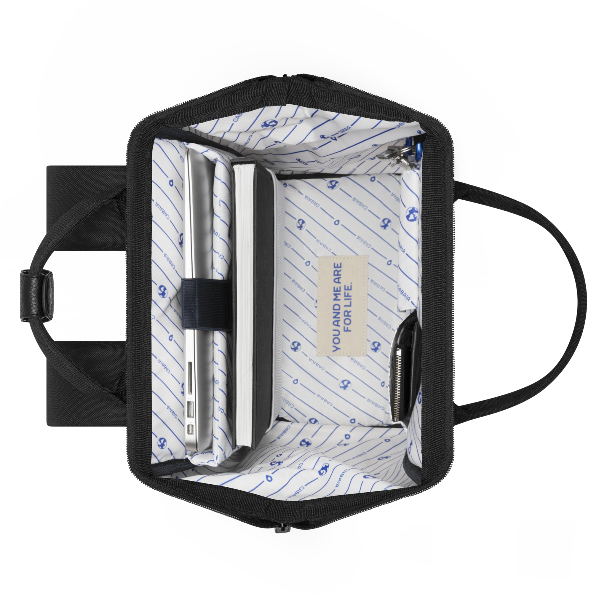 Cabaia Adventurer Rugzak M Berlin Black